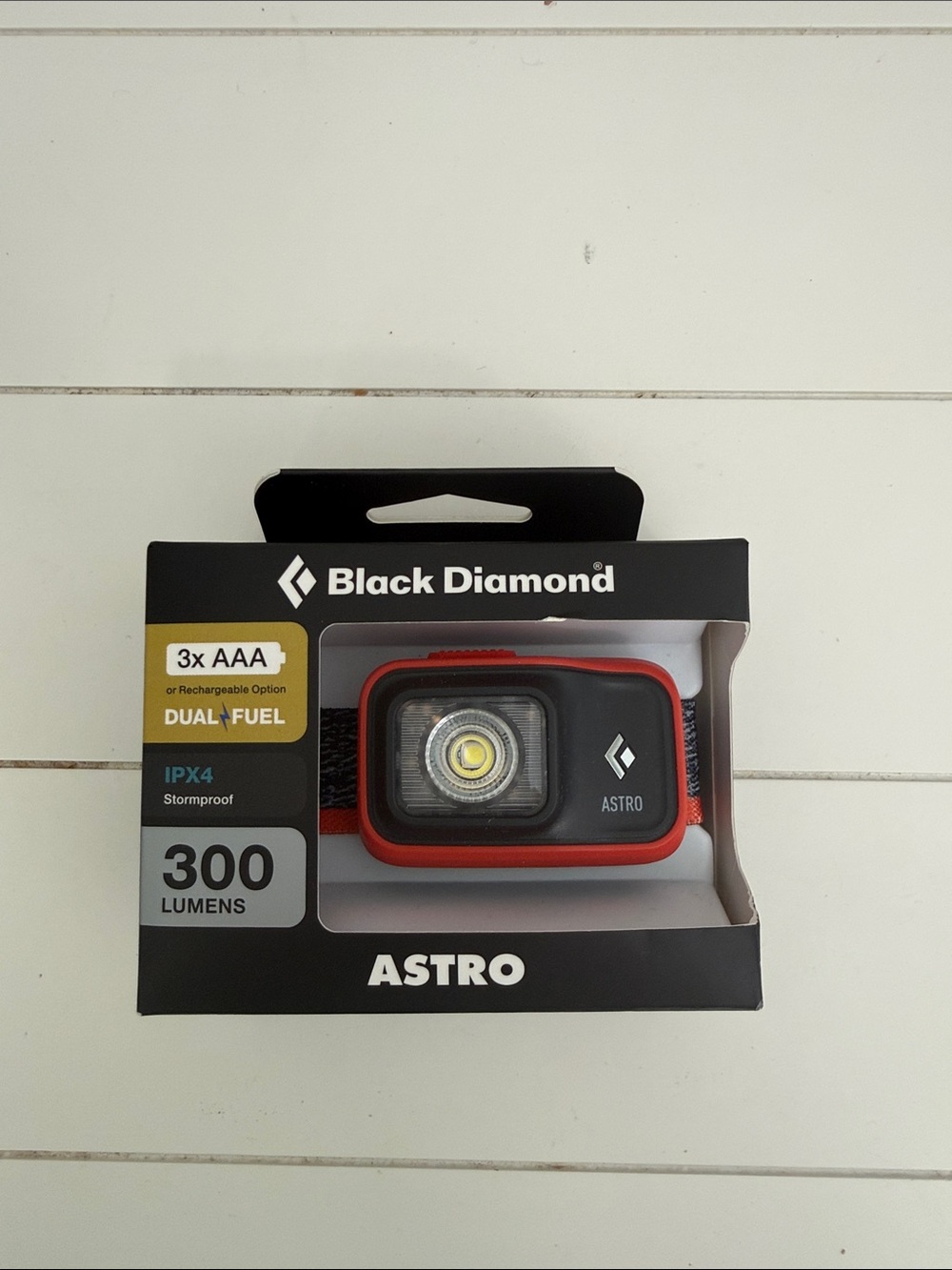 Black Diamond Astro Headlamp in Red and Black